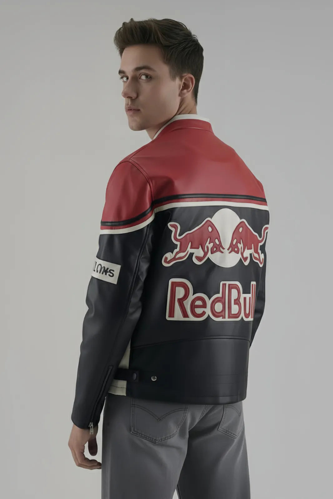 RedBull F1 Racing Leather Jacket – Premium Motorsport Jacket by Urban wear