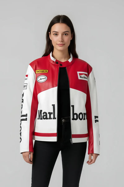 Vintage Marlboro Leather Jacket – Iconic Motorsport Jacket | Urban wear